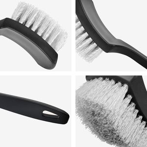 Spazzole Bianche Semplici e Pratiche per la Pulizia di Tappeti Auto e Tappetini Domestici - Product Image 6