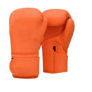 Gants de boxe en cuir de vachette sur mesure de haute qualité 12oz 16oz avec fermeture à lacets, évacuation de l'humidité, entraînement de fitness supérieur - Product Image 5