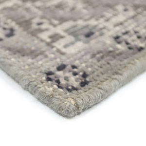 พรมปูพื้น DECORDEC รุ่น Custom Mustard Gold Wool ผลิตจากวัสดุรักษ์โลก ป้องกันการลื่น ผลิตด้วยเทคนิคการทอแบบ Hand Tufted หนานุ่ม ทันสมัย ลายเถาวัลย์ซ้อนกัน - Product Image 6