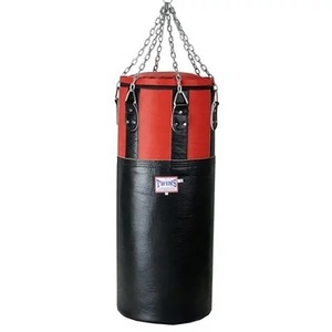 Venta al por mayor de cuero PU Súper Fibra personalizado equipo de entrenamiento de gimnasia doble sacos de boxeo para centro de fitness práctica de boxeo - Product Image 1