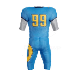 Conjunto de Uniforme de Fútbol Americano Personalizado para Hombre, Tallas Grandes, Impresión por Transferencia de Calor, 100% Poliéster, Duradero y Transpirable - Product Image 5