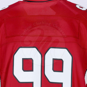 Maillot de football américain de qualité supérieure, sublimation personnalisée, design de maillot de football américain, logo d'équipe, maillot de football américain - Product Image 3