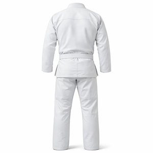 Traje de BJJ Personalizado 100% Algodón/Poliéster de Secado Rápido y Absorción de Humedad para Distribución al por Mayor - Ropa Deportiva de Combate OEM - Product Image 2