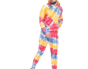 Chándal Tie Dye para Hombre, Económico, de Alta Calidad, Transpirable, con Logotipo/Colores Personalizados, Chándal Tie Dye de Moda con Peso Ligero - Product Image 1