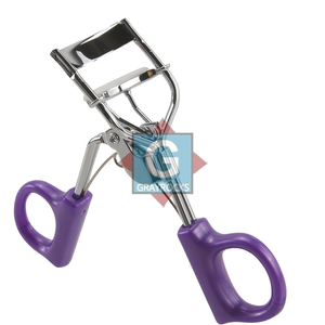 Recourbe-cils portable en acier inoxydable gris Private Label avec garantie de 3 mois – Instrument de beauté - Product Image 3