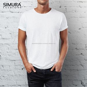 Camiseta de verano cómoda, con logotipo OEM personalizado, diseño elegante, sostenible y de secado rápido, ropa para hombre de Bangladesh. - Product Image 4