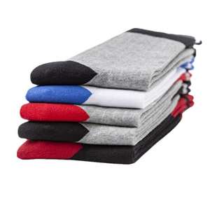 Calcetines de Vestir Unisex con Logotipo Personalizado al por Mayor de Fábrica – Calcetines de Negocios Acolchados de Algodón Premium con Fondo Especial a Rayas - Product Image 5