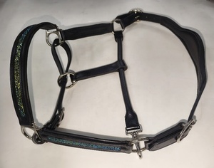 Productos ecuestres: Arnés de cuero acolchado suave para caballo, tallas personalizadas disponibles al mejor precio en India - Product Image 3