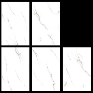 Los Más Demandados: Azulejos de Porcelana Cerámica CLAYTON Premium Brillantes para Piso, 600x1200mm, Antideslizantes, Resistentes al Ácido, Garantía de 3 Años, Hechos en India - Product Image 3