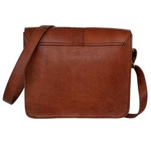Bolso Tote de Cuero de Búfalo Suave Estilo Retro, Resistente al Agua, con Cierre, Elegante Bolso de Hombro y Mensajero para Oficina - Product Image 5