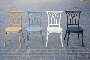 Wholesale Price Modern Plastic <b>Stackable</b> Extendable Dining <b>Chair</b> for Home Bar and Dining Rooms - Product Image 2