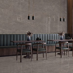 Azulejo de Porcelana Moderno Madrid Coffe para Piso y Pared, 60x120 CM, Acabado Mate Pulido para Interiores de Villas, Hoteles y Apartamentos - Product Image 1