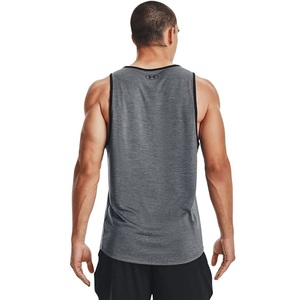 Débardeur de haute qualité personnalisé pour hommes, couleur unie, coupe ajustée, sans manches, haut de sport décontracté, vente en gros au Bangladesh - Product Image 2