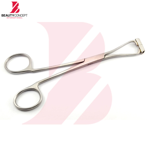 Pinzas de acero inoxidable de calidad premium de 25 cm para perforaciones corporales, personalizables con su propio logotipo, para venta al por mayor. - Product Image 4