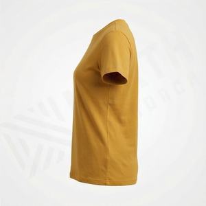 เสื้อยืดผู้หญิงคอกลมแขนสั้นคุณภาพดีรุ่นใหม่ล่าสุด รับสกรีนโลโก้ สีสันตามสั่ง ดีไซน์เสื้อผ้าแฟชั่นคุณภาพ - Product Image 3