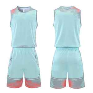 Conjuntos de Camiseta y Pantalones Cortos de Baloncesto, Diseño Nuevo Hecho en Fábrica, Impresión por Sublimación, Uniforme de Baloncesto, Uniforme Deportivo para Equipos - Product Image 6