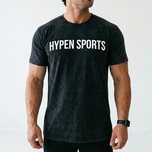 Luxury 100% Cotton Loose 230g American Mens T Shirt High Quality Blank Vintage Custom Logo Oversized <b>Tshirts</b> for Men - Product Image 2