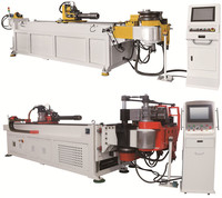Machine de dépose de tube d'échappement hydraulique semi-automatique, cnc, cuivre, acier inoxydable, tube carré, fraiseuse de tuyau
