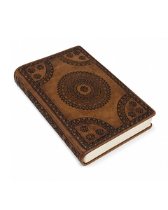 Decorative Leather Journal <b>Notebook</b> Embossed Cover Travel Diary Writing Sketchbook Blank <b>Notebook</b> Writing Diary Gift <b>Book</b> - Product Image 6