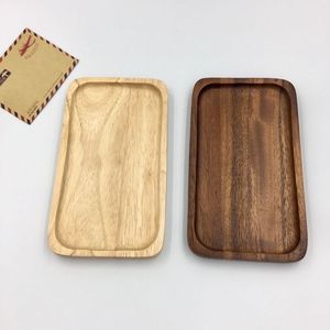 Bandeja Rectangular de Madera Natural para Servir en el Hogar, Cocina, Comedor, Desayuno en la Cama, Servicio de Té y Café, Bocadillos, Presentación de Alimentos - Product Image 5