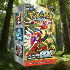 Scarlet ex Pack d'extension Édition Coréenne 30 Paquets Boîte de Boosters Jeu de Cartes à Collectionner Vente en Gros - Product Image 6