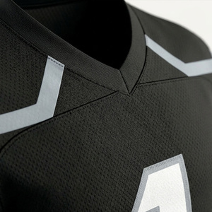 High Quality Football Jerseys Men's Breathable Football jersey with Automated Cutting Mechanism - Product Image 4