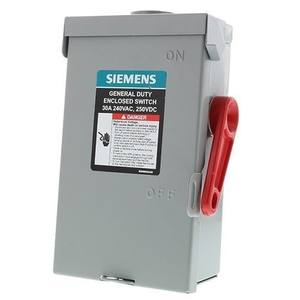 Siemens 60A Déconnexion basse tension 2 pôles GF222NRA États-Unis - Product Image 1