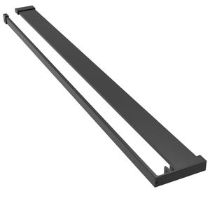 Estante de Ducha Duradero de Aleación de Aluminio Negro de 46.5 Pulgadas, Estantes para Baño - Product Image 2