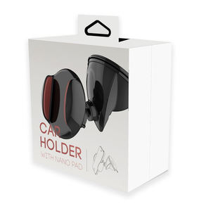 Custom Printed Paper Packaging <b>Box</b> with Clear Window for Car Phone Mount, Wholesale Gift <b>Box</b> - Product Image 1