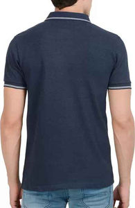 Camisas de Golf Ajustadas para Hombre con Logotipo Personalizado Bordado, Transpirables, Casuales, de Punto, de Poliéster y Algodón, Manga Corta, Tipo Polo - Product Image 2