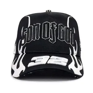 Nouvelle Collection 2026 Casquettes de Baseball Barbas G5 Gorras, Design Original, 5 Panneaux, Maille, Visière Courbe, Réglables, Haute Qualité, 100% Coton Baez - Product Image 5