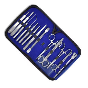 Medical Student Training <b>Kit</b> Reusable Surgical Instruments & Skin Simation Silicone Pad for <b>Suture</b> Practice By Grip Surgical - Product Image 5