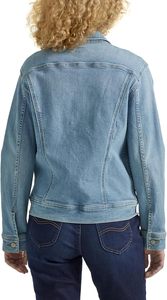 Chaqueta vaquera premium para mujer, estilo clásico, de algodón lavado, informal, con botones, estilo urbano, ligera, cómoda para el día a día. - Product Image 3