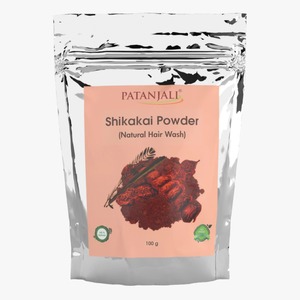 Poudre de Shikakai Patanjali 100 g, lavage capillaire naturel, 100% naturel, sans conservateurs ajoutés - Product Image 1
