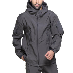 Chaqueta de Invierno Soft Shell al por Mayor, Unisex, Resistente al Viento, Impermeable, Transpirable, con Logotipo Personalizado en el Frente, Informal, con Capucha y Acolchado - Product Image 4