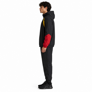 Conjunto Deportivo para Hombre, Estilo 2026, Chaqueta Cortavientos con Capucha y Bloques de Color, Pantalones Jogger, Ropa Deportiva para Entrenamiento - Product Image 2