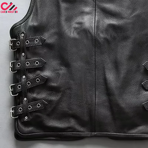 Chalecos de Cuero para Hombre, Tendencia 2026, Diseño Personalizado, Alta Calidad, Transpirables, Ecológicos, Largos, Venta al Por Mayor para Invierno - Product Image 3