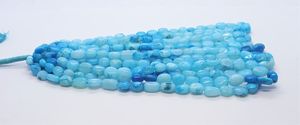 Beautiful Blue <b>Opal</b> Smooth Gemstone Beads Blue <b>Opal</b> Nuggets Shape Plain Tumble Gemstone Beads Natural Blue <b>Opal</b> Loose Beads - Product Image 2