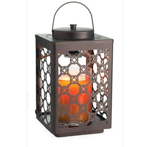 Modern Hanging Standard Design Metal & Glass Decorative Candle <b>Lantern</b> With <b>Black</b> Finish For Home Decoration - Product Image 5
