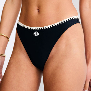Ensemble bikini noir deux pièces style mature pour femme, maillot de bain à bretelles réglables, tenue de plage, service OEM marque privée pour les marques américaines - Product Image 2