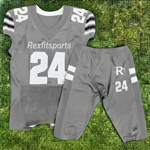 Uniforme de football personnalisé pour les clubs Uniforme de football américain pour les écoles Uniforme de football pour les universités Maillot de football d'équipe - Product Image 2