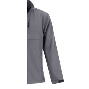 Veste Softshell Décontractée pour Homme, Personnalisable, Hiver, Col Montant Zippé, Couleur Unie, Imperméable, Respirante, Coupe-Vent, Séchage Rapide, Écologique - Product Image 5