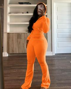 Conjunto de Sudadera con Capucha Oversize y Pantalones de Chándal de Felpa Personalizado con Lavado Ácido, Apliques, Bordado 3D y Parches Desgastados - Product Image 3