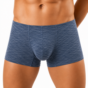 Men's Mid-rise Camouflage Boxer <b>Shorts</b> Breathable Body Shaping Knitted Nylon/Spandex Sports - Product Image 5