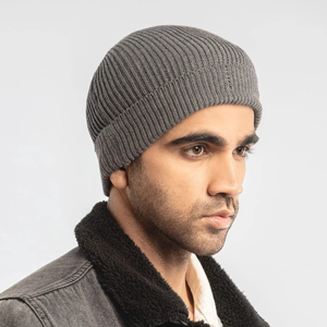 Gorro de Invierno Unisex de Alta Calidad, con Logotipo Personalizado Bordado, Gorro de Punto Suave y Cálido para Hombre y Mujer, Gorro con Borde Plegado, Moda 2026 - Product Image 1