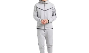 Vente en gros personnalisée – Nouveauté, Meilleure vente, Haute qualité – Blouson zippé doublé polaire anti-boulochage écologique pour homme - Product Image 2