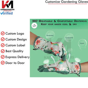 Guantes de Trabajo Resistentes de Cuero Sintético, Transpirables y Flexibles para Uso Profesional y Comercial - Product Image 2