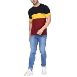 T-shirt 100% coton pour homme, coupe ample, imprimé, manches courtes, respirant, durable - Product Image 3