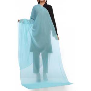 Ferozy PS2702 mousseline de soie teinte unie Dupatta robes de cocktail élégantes accessoire - Product Image 1