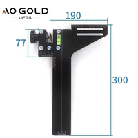 Règle de calibrage magnétique de précision pour ascenseurs modernes, instrument de guidage en acier inoxydable pour villa et appartement